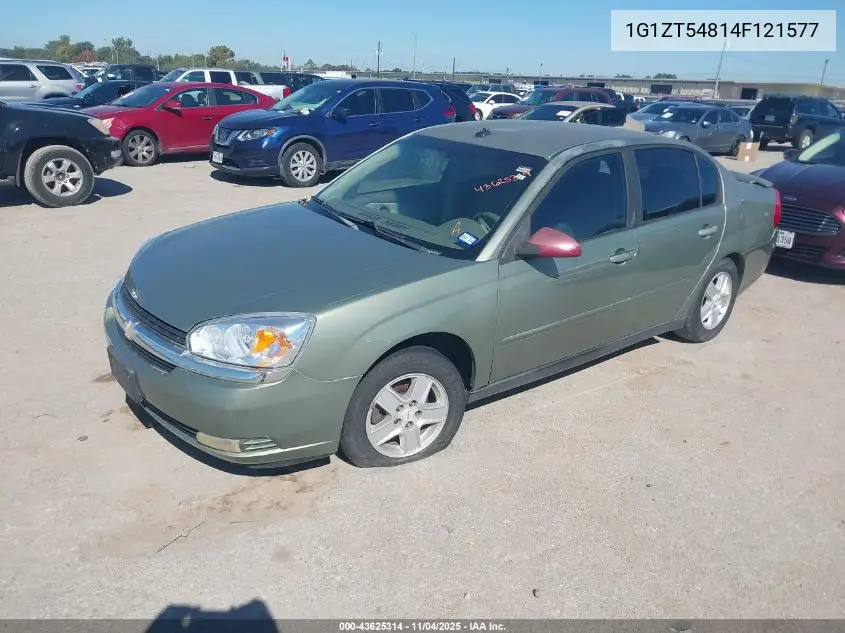 1G1ZT54814F121577 2004 Chevrolet Malibu Ls