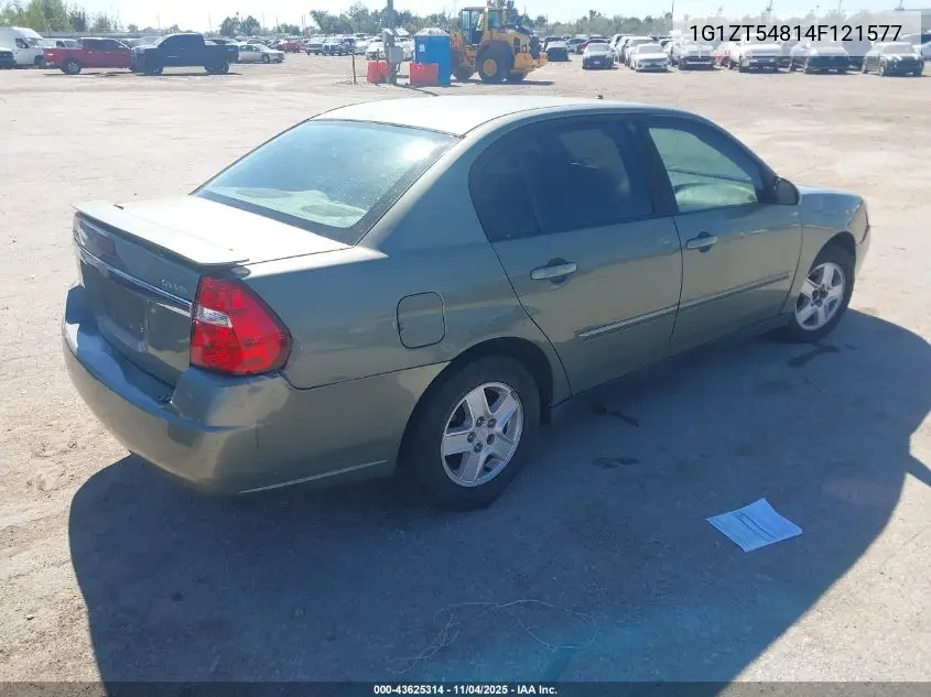1G1ZT54814F121577 2004 Chevrolet Malibu Ls