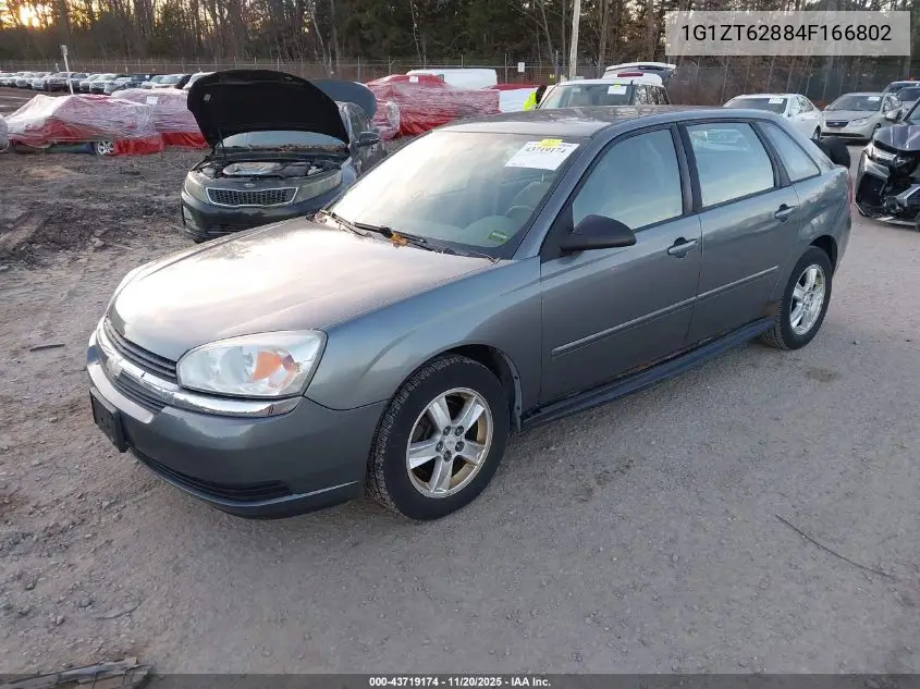 1G1ZT62884F166802 2004 Chevrolet Malibu Maxx Ls