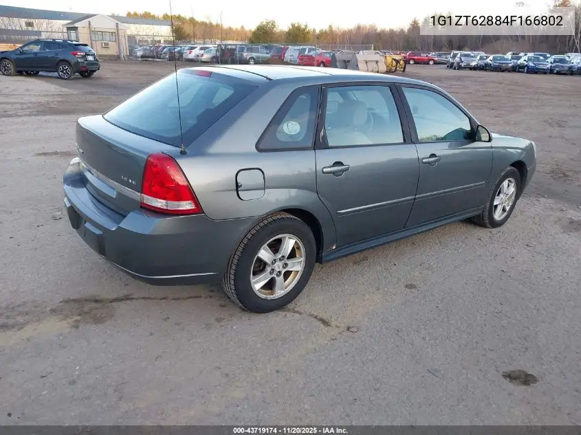 1G1ZT62884F166802 2004 Chevrolet Malibu Maxx Ls