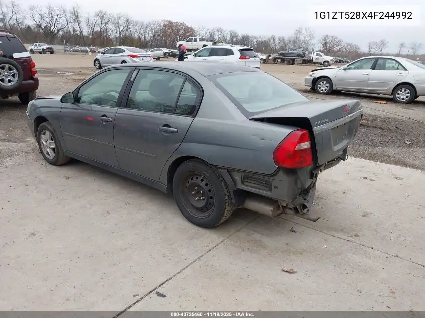 1G1ZT528X4F244992 2004 Chevrolet Malibu Ls