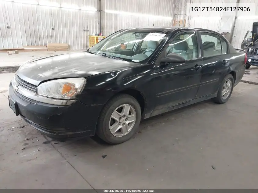1G1ZT54824F127906 2004 Chevrolet Malibu Ls