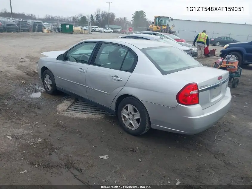 1G1ZT548X4F159051 2004 Chevrolet Malibu Ls