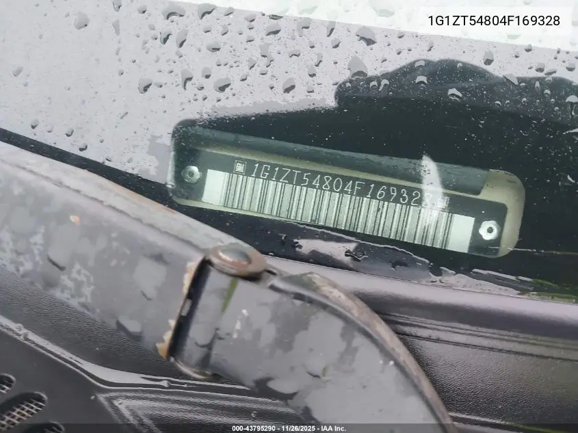 1G1ZT54804F169328 2004 Chevrolet Malibu Ls