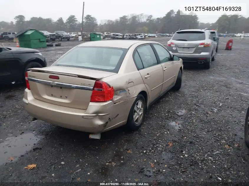1G1ZT54804F169328 2004 Chevrolet Malibu Ls