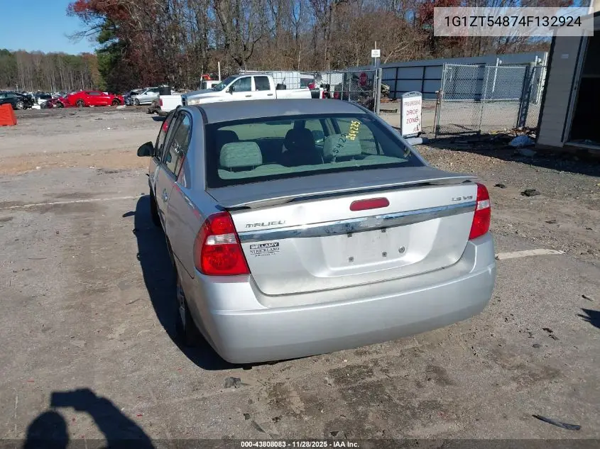 1G1ZT54874F132924 2004 Chevrolet Malibu Ls