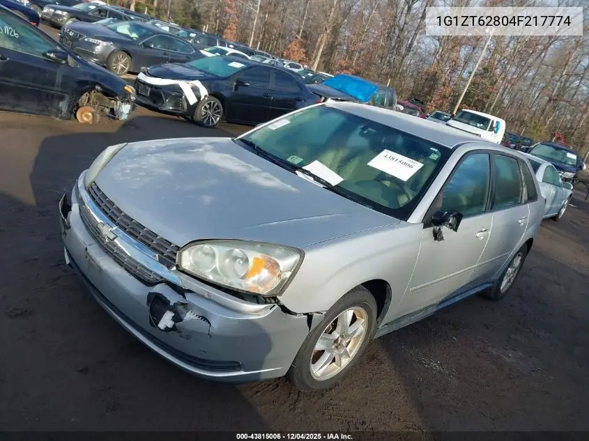 1G1ZT62804F217774 2004 Chevrolet Malibu Maxx Ls