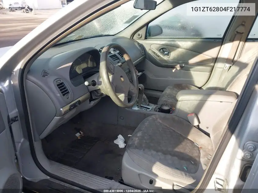 1G1ZT62804F217774 2004 Chevrolet Malibu Maxx Ls