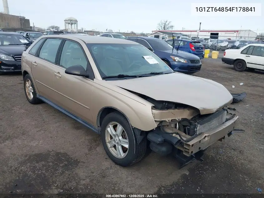 1G1ZT64854F178841 2004 Chevrolet Malibu Maxx Ls