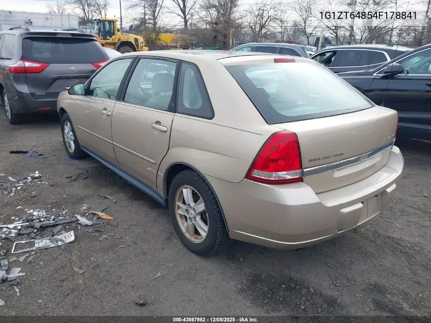1G1ZT64854F178841 2004 Chevrolet Malibu Maxx Ls