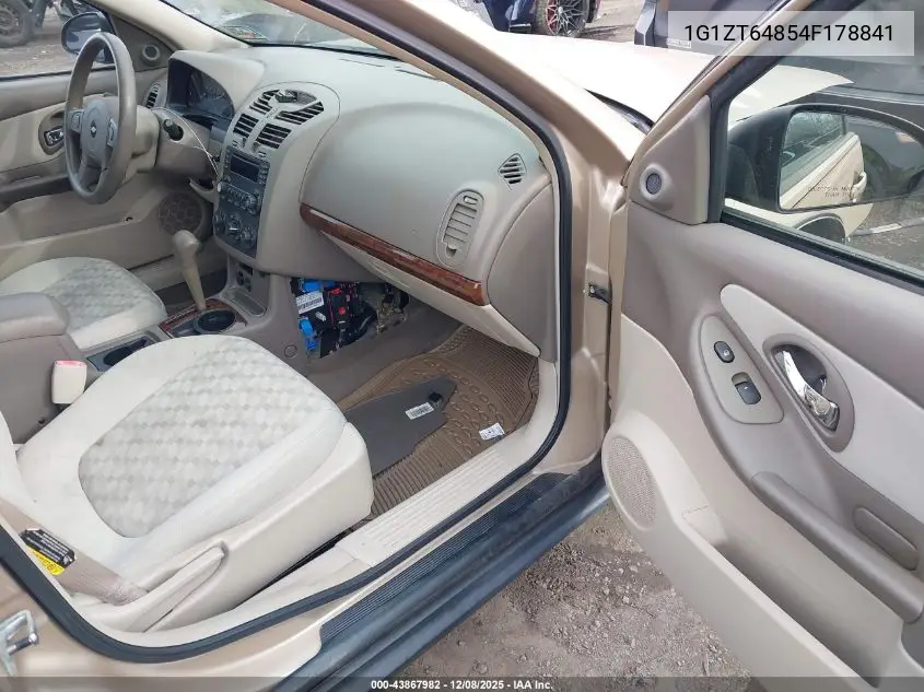 1G1ZT64854F178841 2004 Chevrolet Malibu Maxx Ls