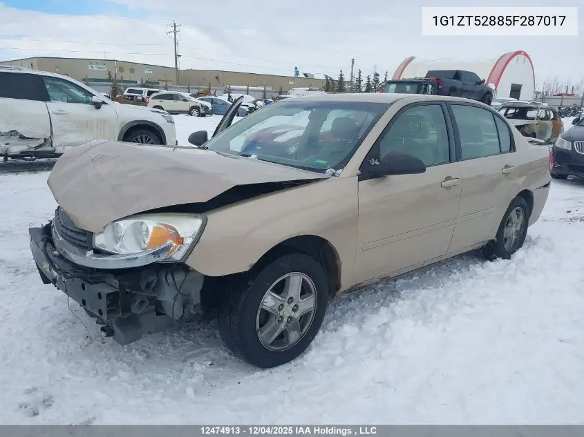 1G1ZT52885F287017 2005 Chevrolet Malibu Ls