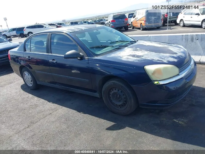 1G1ZS52F55F248144 2005 Chevrolet Malibu