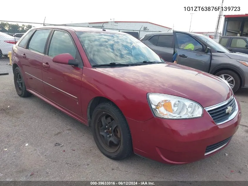 1G1ZT63876F139723 2006 Chevrolet Malibu Maxx Lt