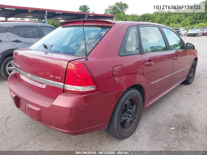 1G1ZT63876F139723 2006 Chevrolet Malibu Maxx Lt