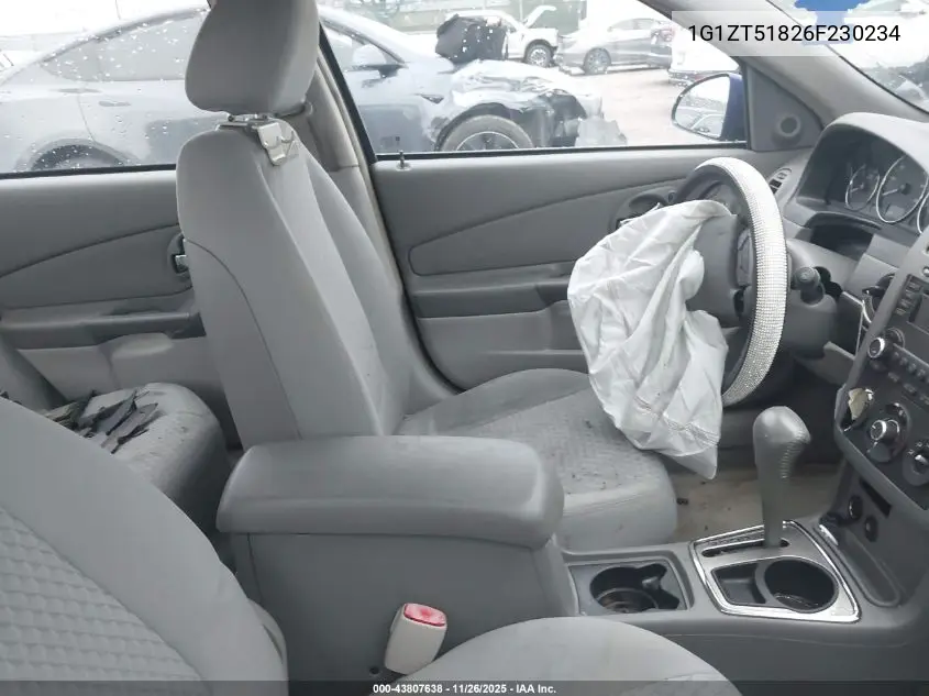 1G1ZT51826F230234 2006 Chevrolet Malibu Lt