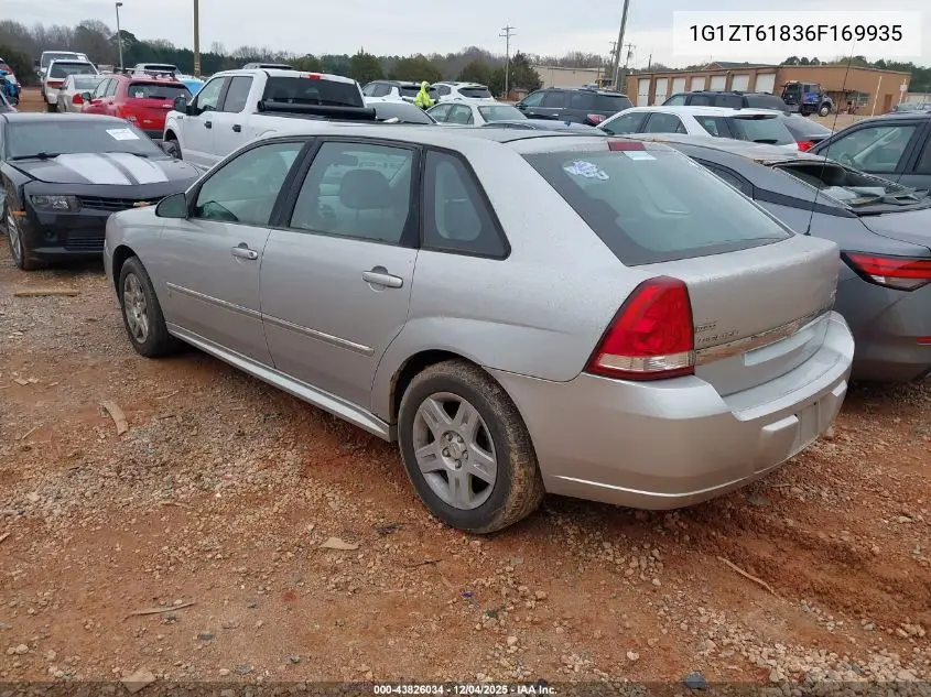 1G1ZT61836F169935 2006 Chevrolet Malibu Maxx Lt