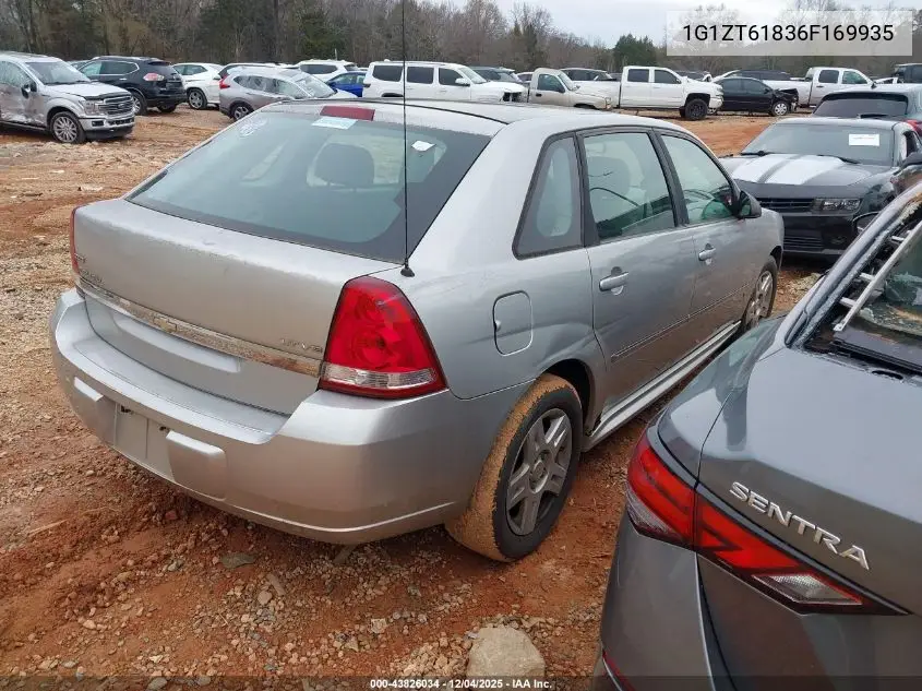 1G1ZT61836F169935 2006 Chevrolet Malibu Maxx Lt