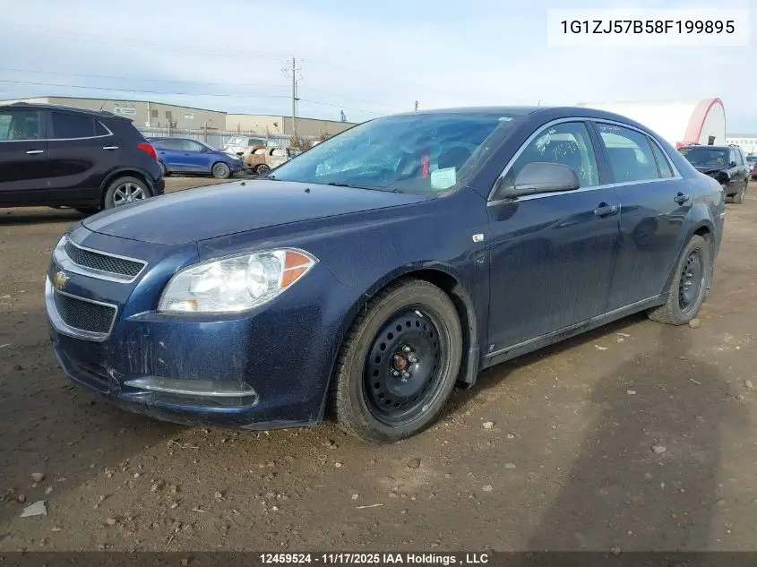 1G1ZJ57B58F199895 2008 Chevrolet Malibu Lt