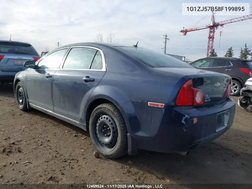 1G1ZJ57B58F199895 2008 Chevrolet Malibu Lt