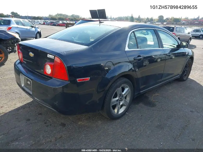 1G1ZH57B984289655 2008 Chevrolet Malibu Lt