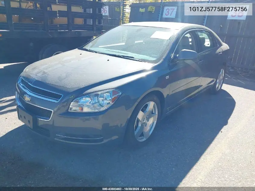 1G1ZJ57758F275756 2008 Chevrolet Malibu Lt