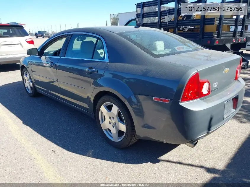 1G1ZJ57758F275756 2008 Chevrolet Malibu Lt