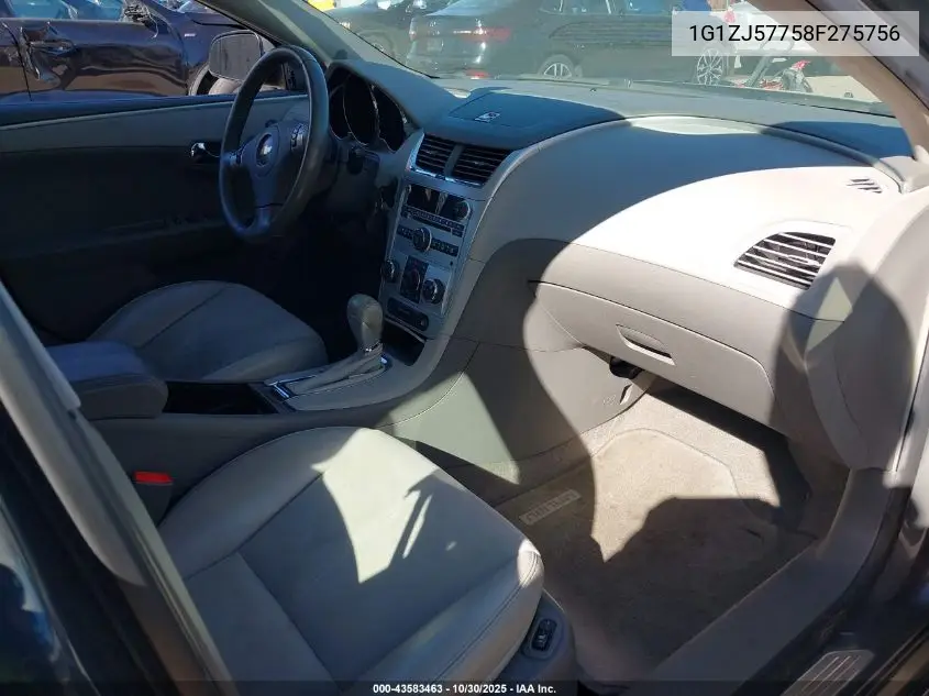 1G1ZJ57758F275756 2008 Chevrolet Malibu Lt