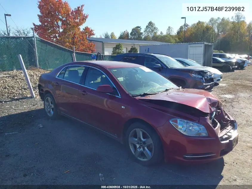 1G1ZJ57B48F239982 2008 Chevrolet Malibu Lt