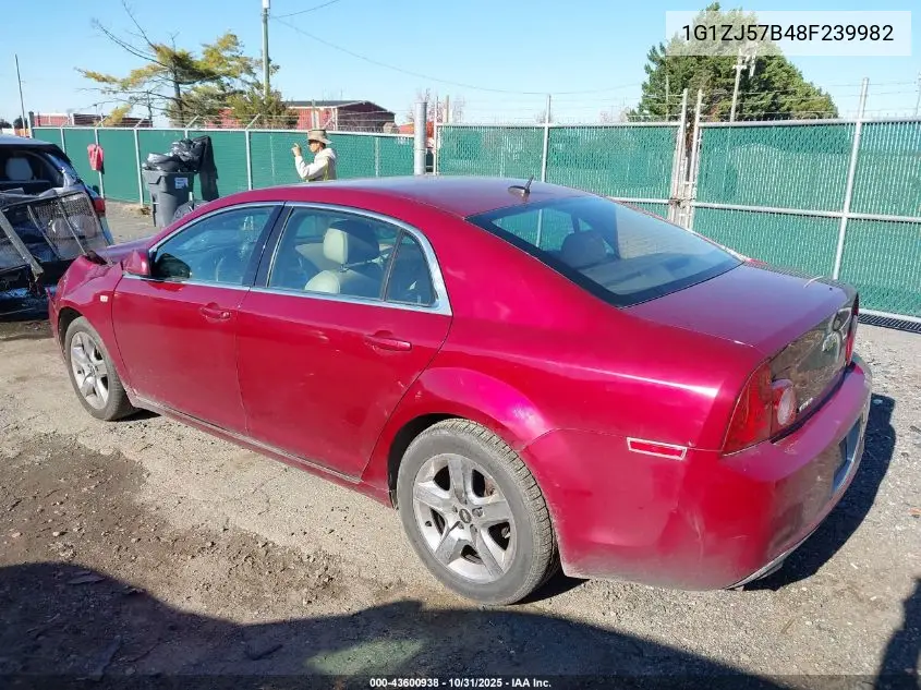 1G1ZJ57B48F239982 2008 Chevrolet Malibu Lt