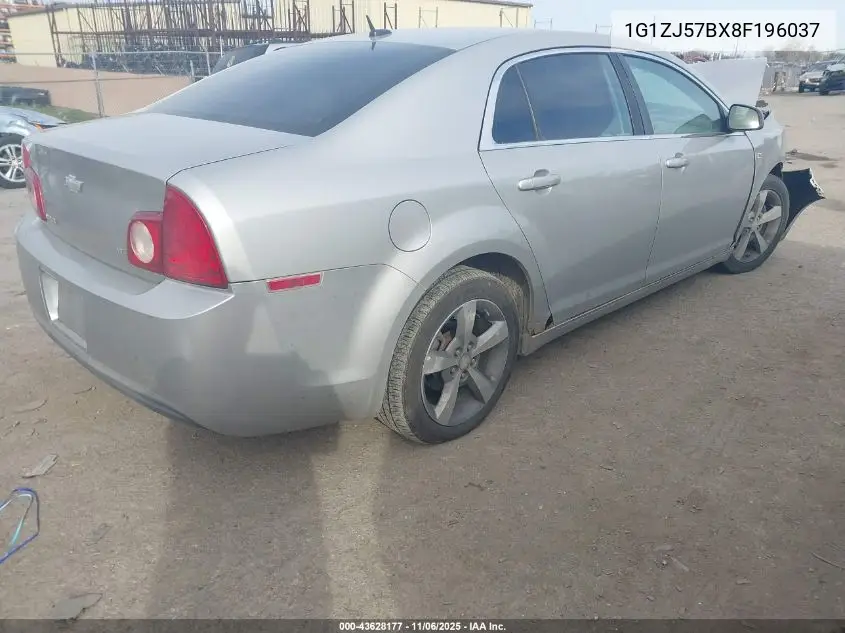 1G1ZJ57BX8F196037 2008 Chevrolet Malibu Lt