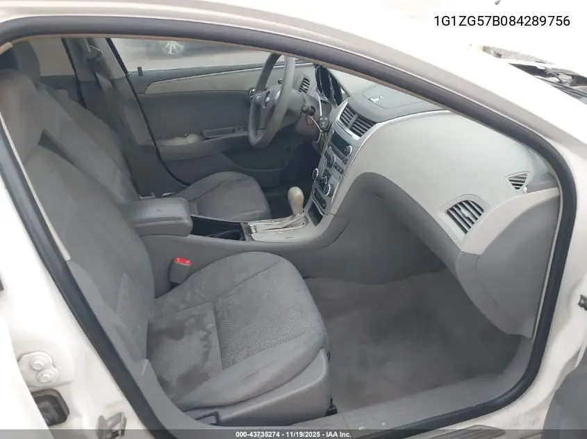 1G1ZG57B084289756 2008 Chevrolet Malibu Ls