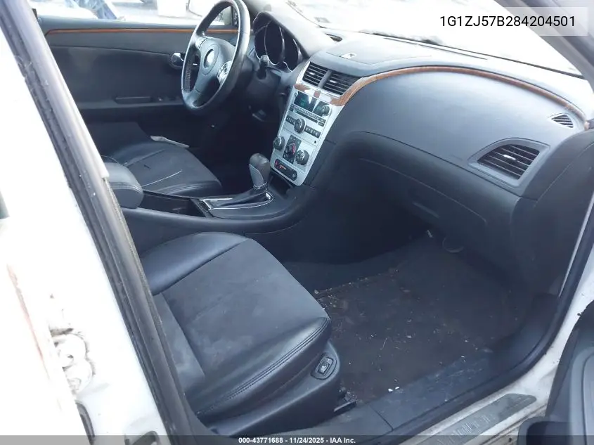 1G1ZJ57B284204501 2008 Chevrolet Malibu Lt