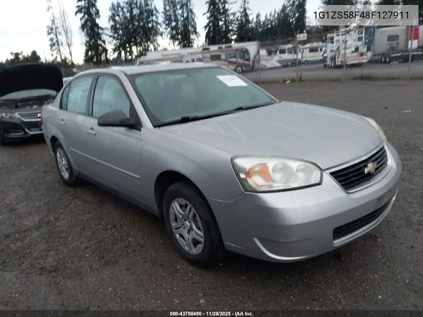 1G1ZS58F48F127911 2008 Chevrolet Malibu Classic Ls