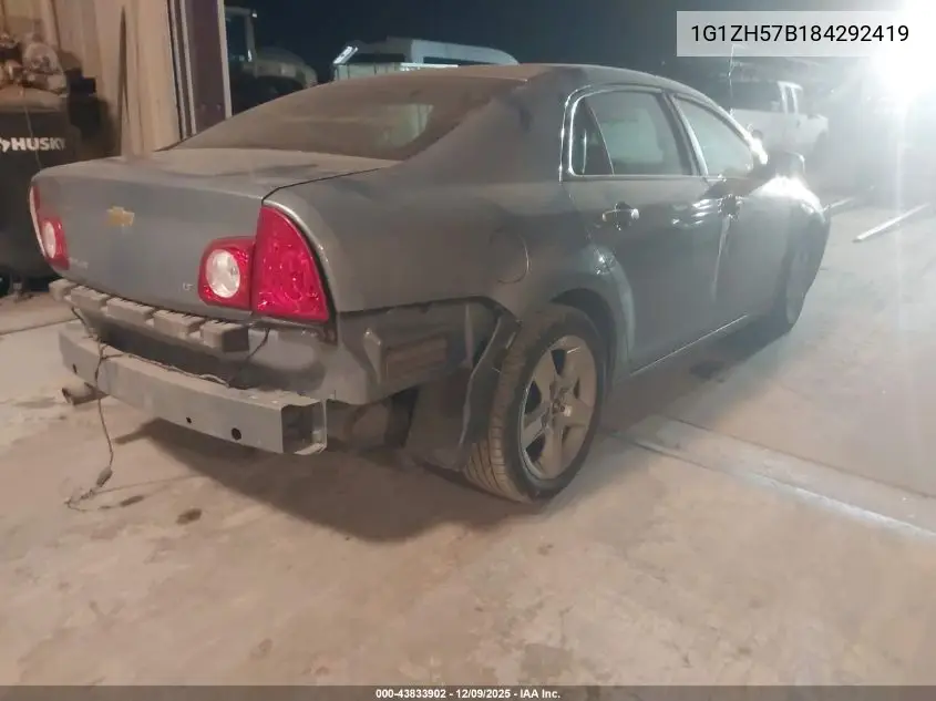 1G1ZH57B184292419 2008 Chevrolet Malibu Lt