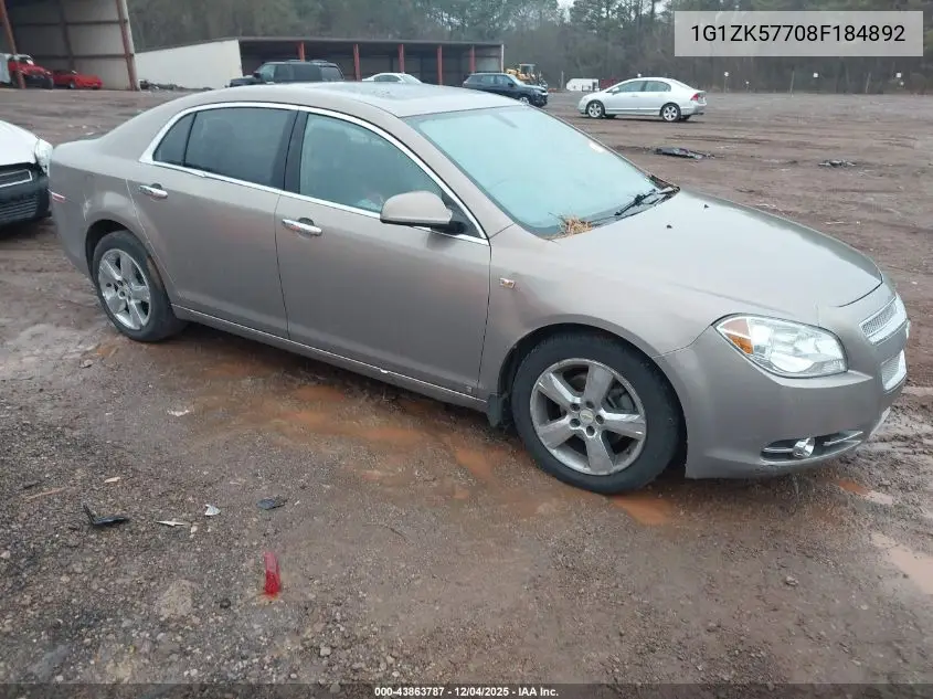 1G1ZK57708F184892 2008 Chevrolet Malibu Ltz