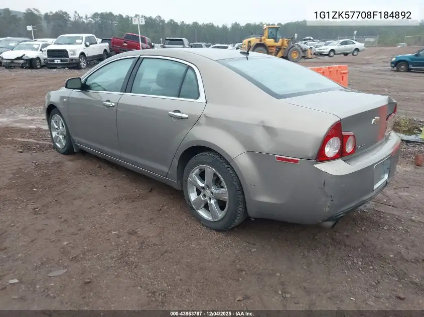 1G1ZK57708F184892 2008 Chevrolet Malibu Ltz