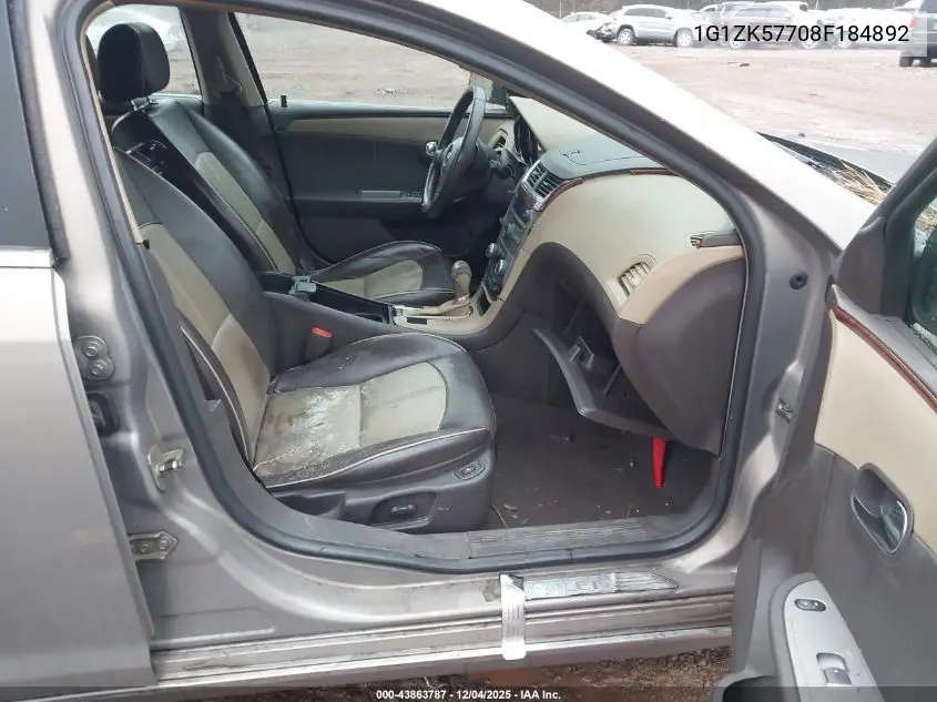 1G1ZK57708F184892 2008 Chevrolet Malibu Ltz