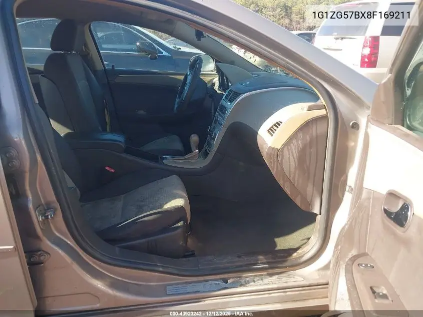 1G1ZG57BX8F169211 2008 Chevrolet Malibu Ls