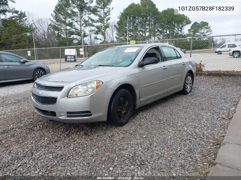 1G1ZG57B28F182339 2008 Chevrolet Malibu Ls