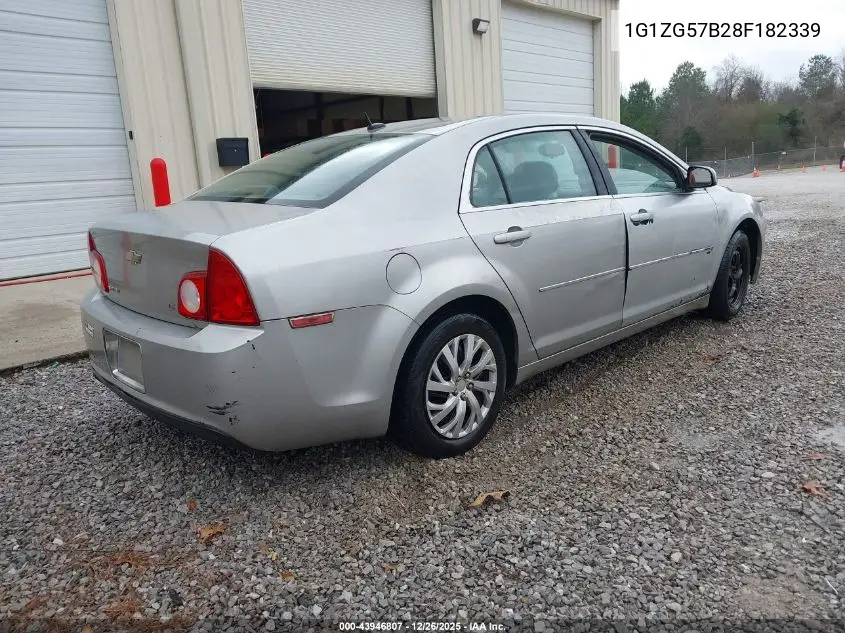 1G1ZG57B28F182339 2008 Chevrolet Malibu Ls