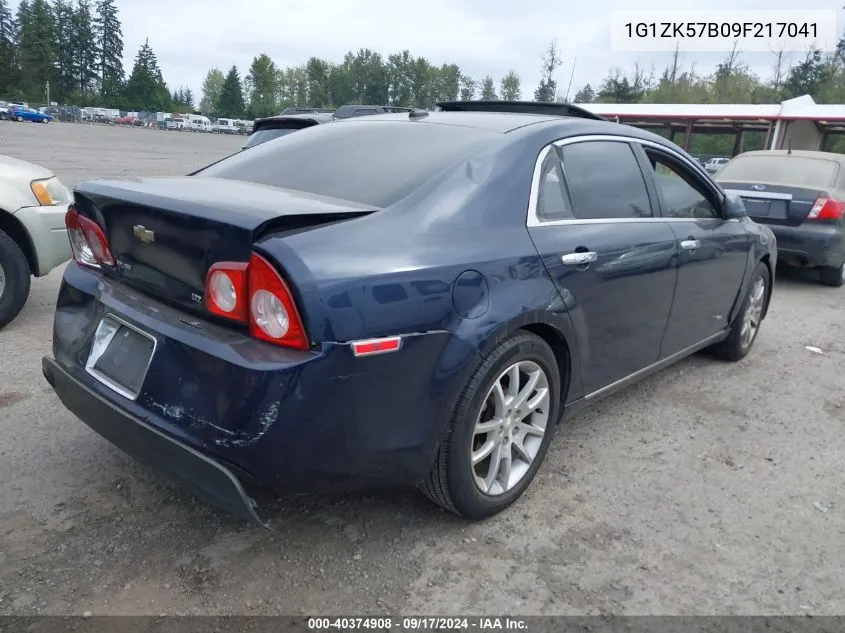 1G1ZK57B09F217041 2009 Chevrolet Malibu Ltz