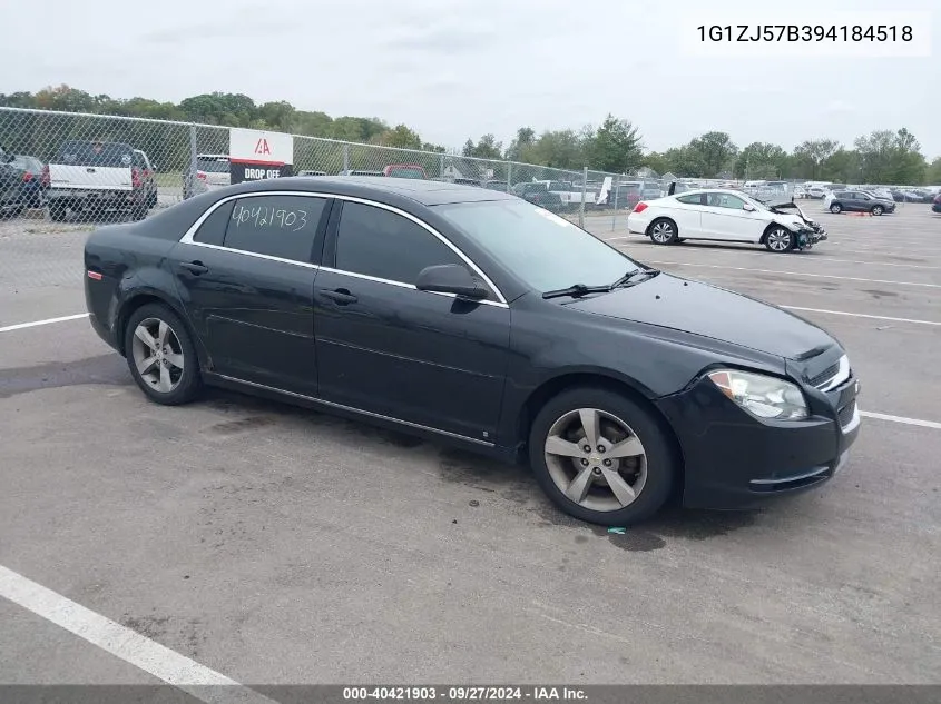 1G1ZJ57B394184518 2009 Chevrolet Malibu Lt