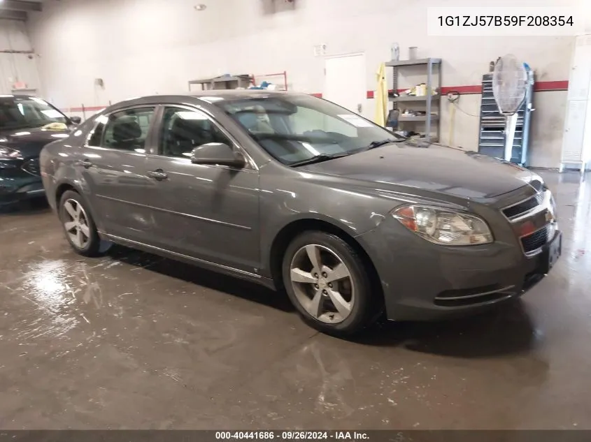 2009 Chevrolet Malibu Lt VIN: 1G1ZJ57B59F208354 Lot: 40441686