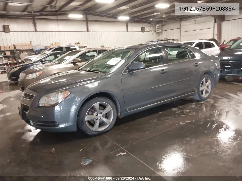 2009 Chevrolet Malibu Lt VIN: 1G1ZJ57B59F208354 Lot: 40441686