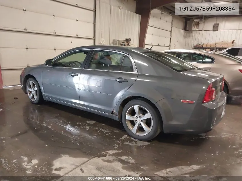 2009 Chevrolet Malibu Lt VIN: 1G1ZJ57B59F208354 Lot: 40441686