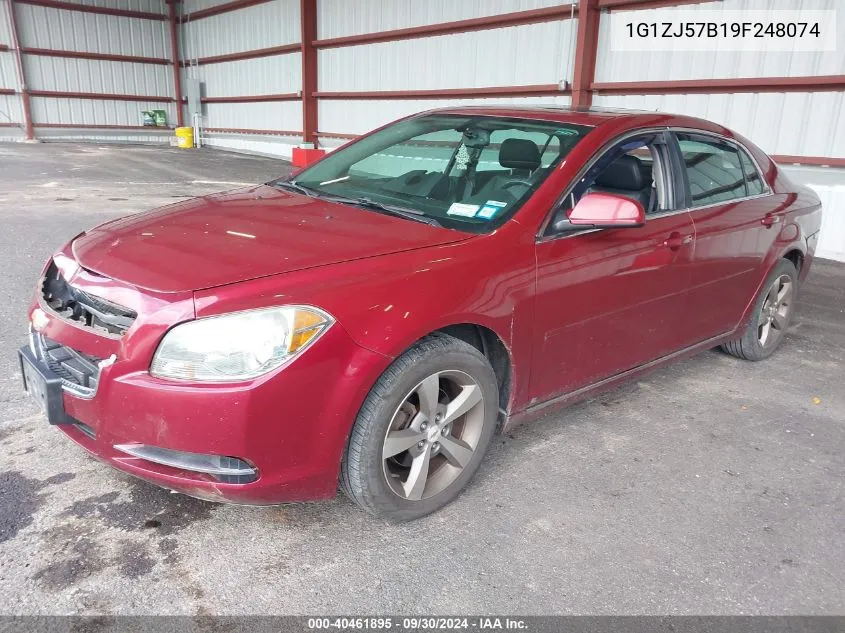 1G1ZJ57B19F248074 2009 Chevrolet Malibu Lt