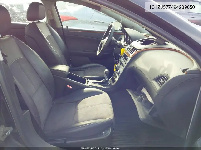 1G1ZJ577494209650 2009 Chevrolet Malibu Lt