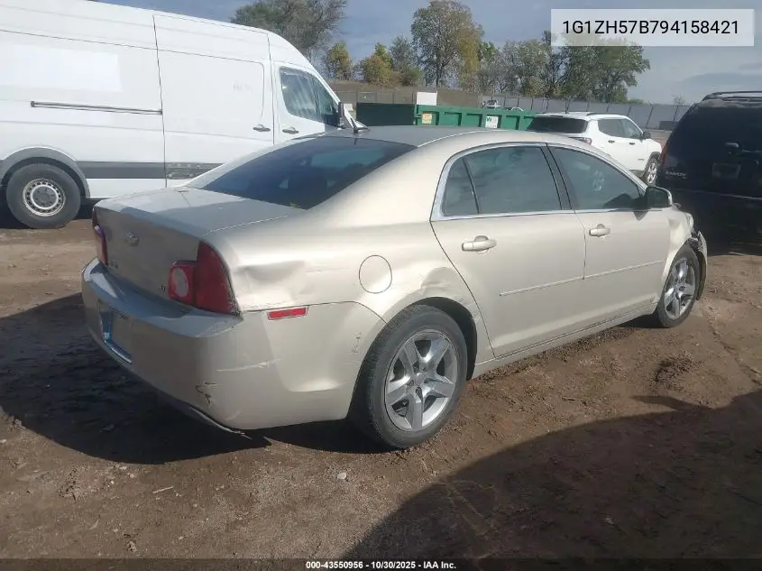 1G1ZH57B794158421 2009 Chevrolet Malibu Lt