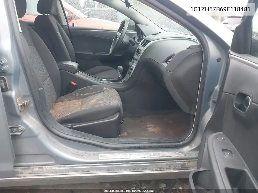 1G1ZH57B69F118481 2009 Chevrolet Malibu Lt